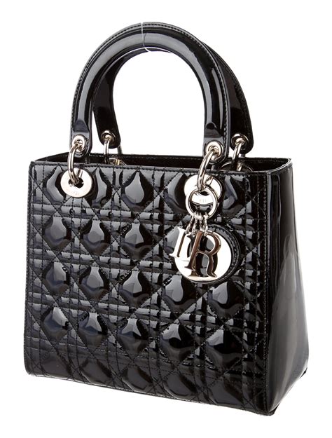 dior black handbags|christian dior handbag black.